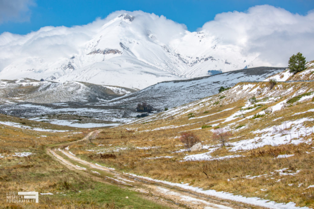 Monte Camicia - Valico di Capo Serra - Prima Neve - Parco Nazionale del Gran Sasso