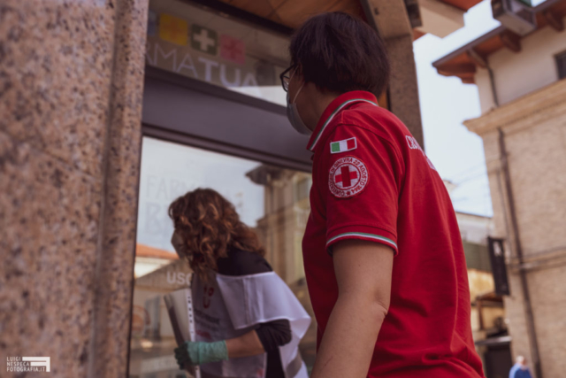 Francavilla al Mare - i volontari della Croce Rossa