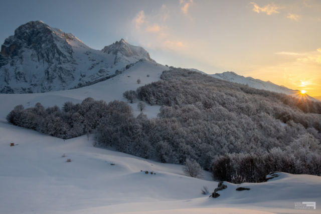 23 - Ultimo sole al Gran Sasso - Cima Alta - Marzo '21